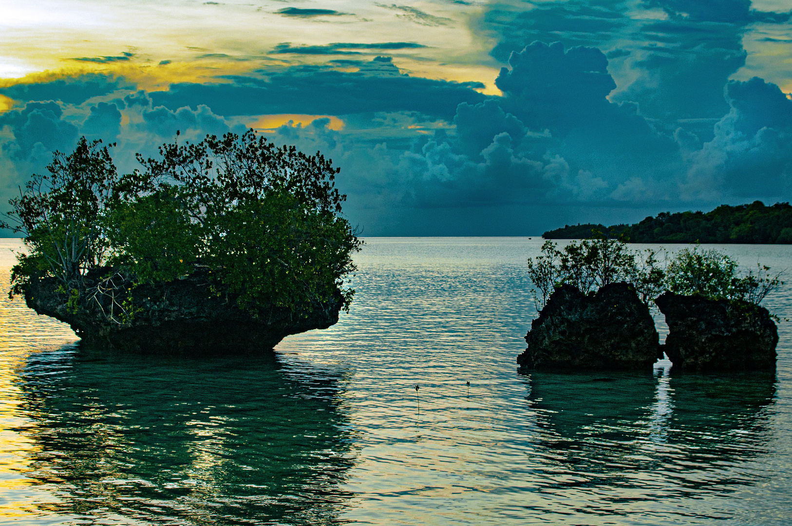 Two little Pinnacle Rocks on our doorstep