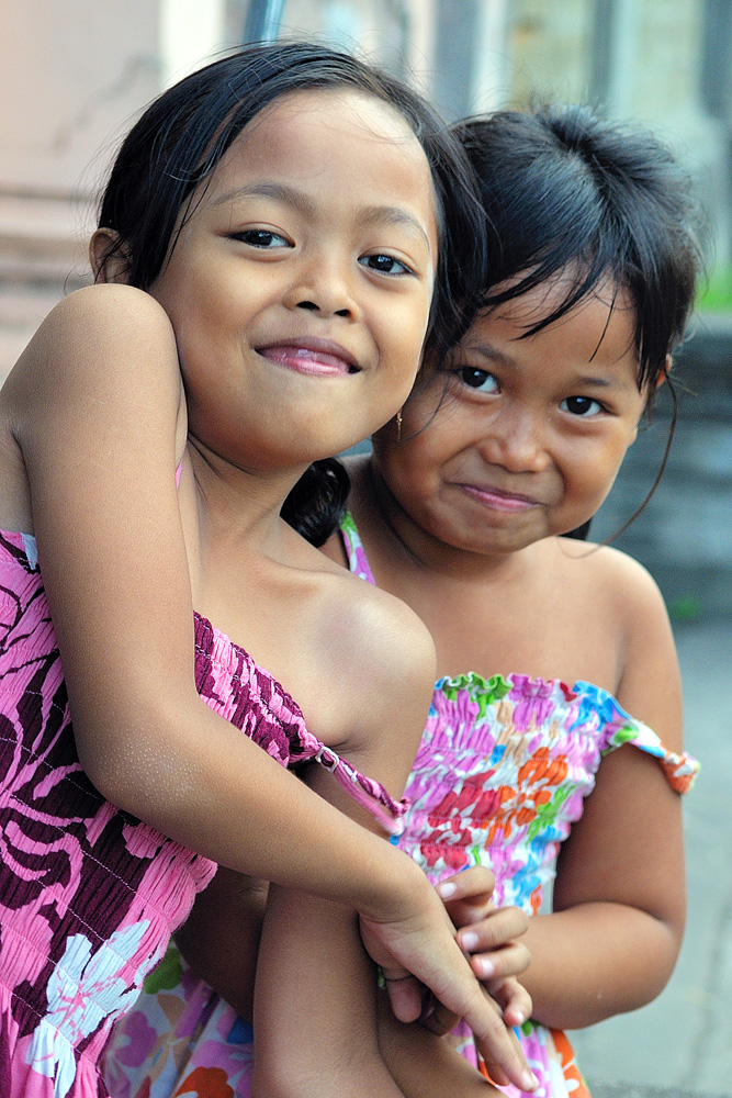 Two lovely girls in Sukawati-Gianyar