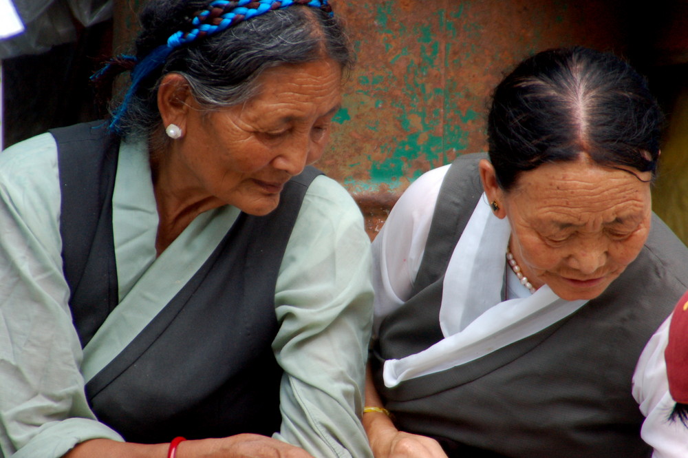 Two old Tibetian