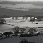 Two People Walk On Snow