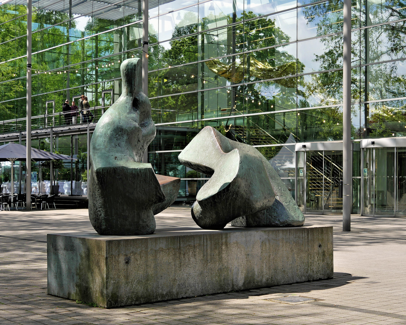 "Two Piece Reclining Figure Nr.5 "