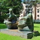 " Two - Piece Reclining Figure : Points "