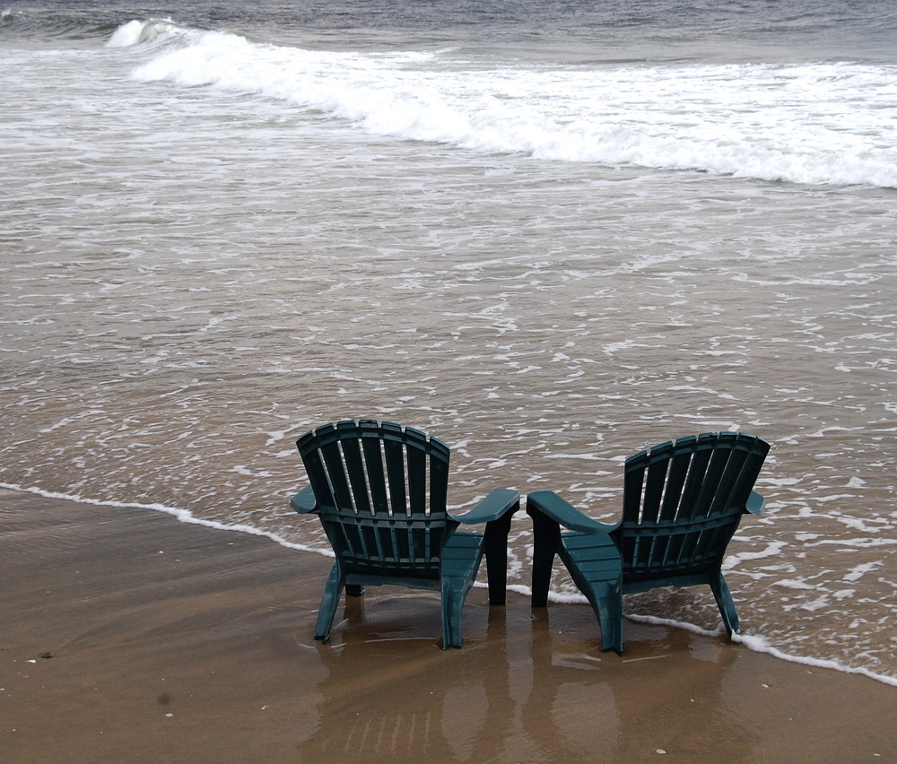 Two Plastic Chairs