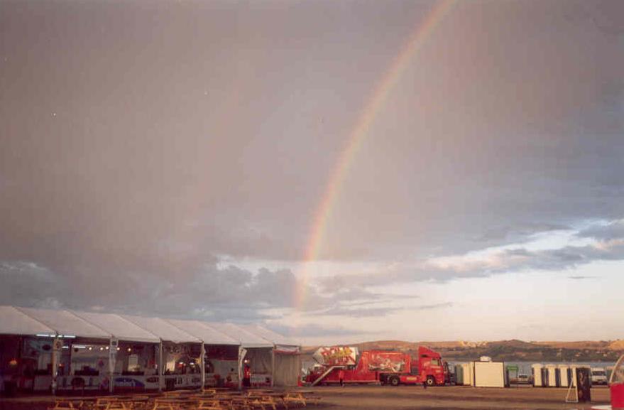 two rainbows