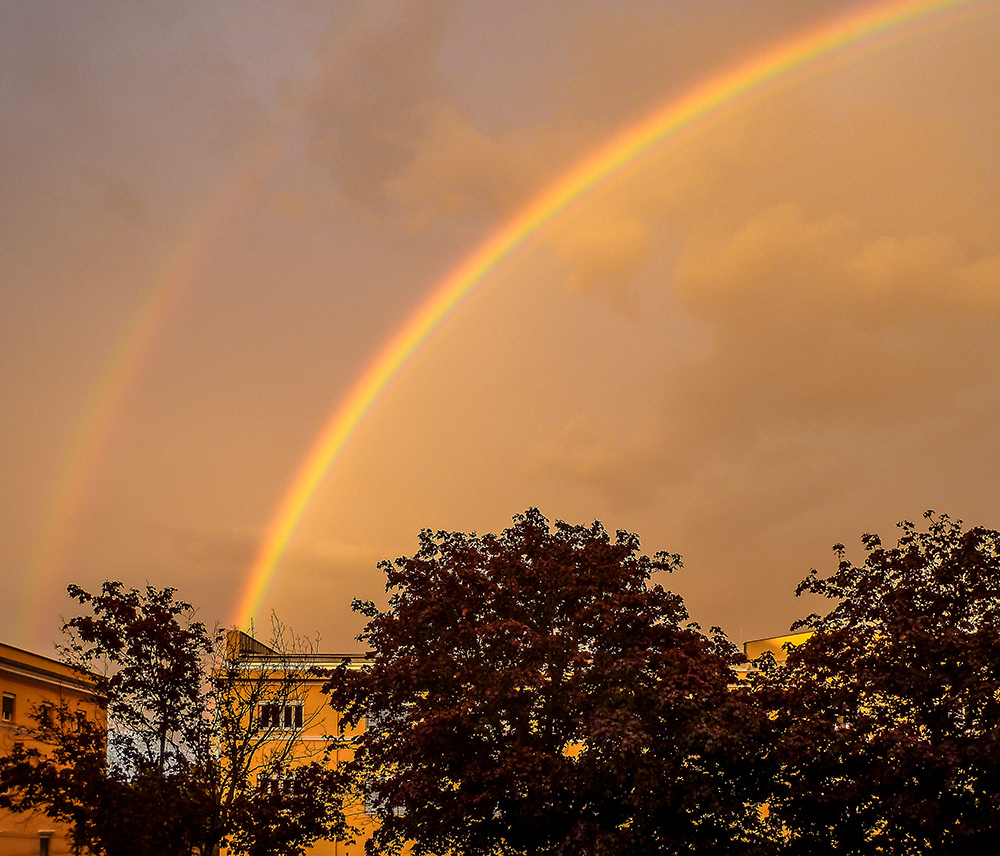 two rainbows