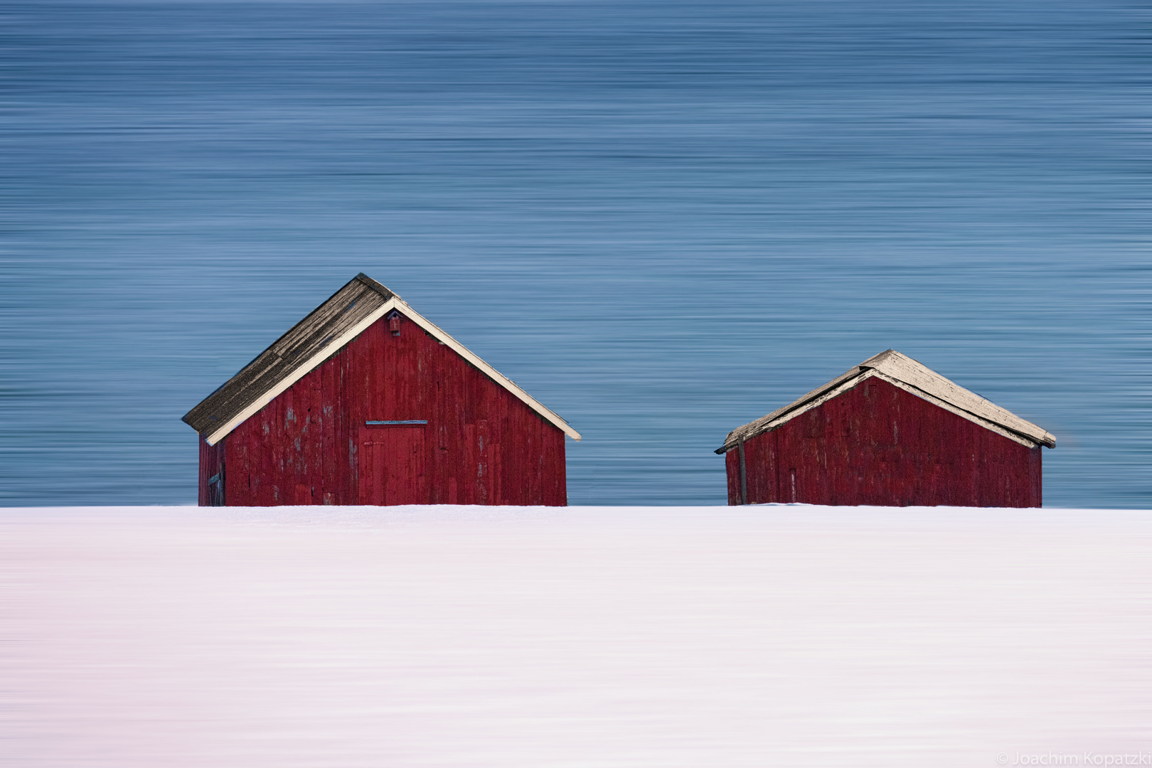 Two red Houses