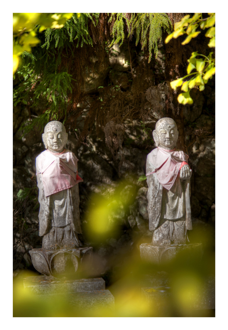 Two Stone Buddha