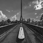 Two women on the bridge