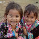 Two young Hmong ladies in Luang Namtha