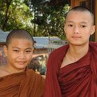 Two young monks