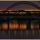 Tyne Bridges at evening 