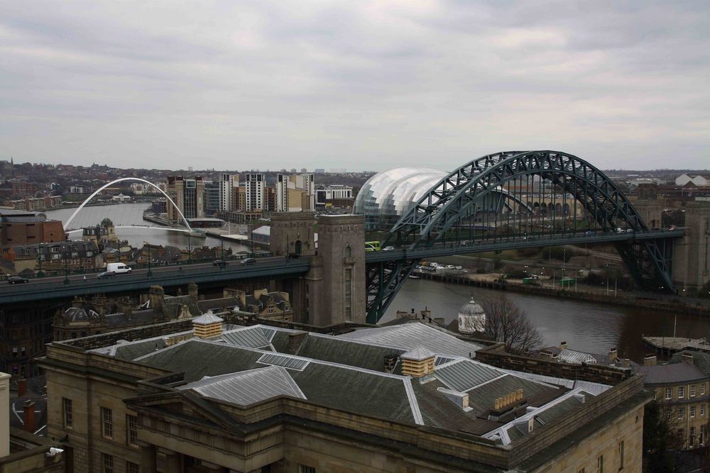 Tyne - und Millennium Bridge....