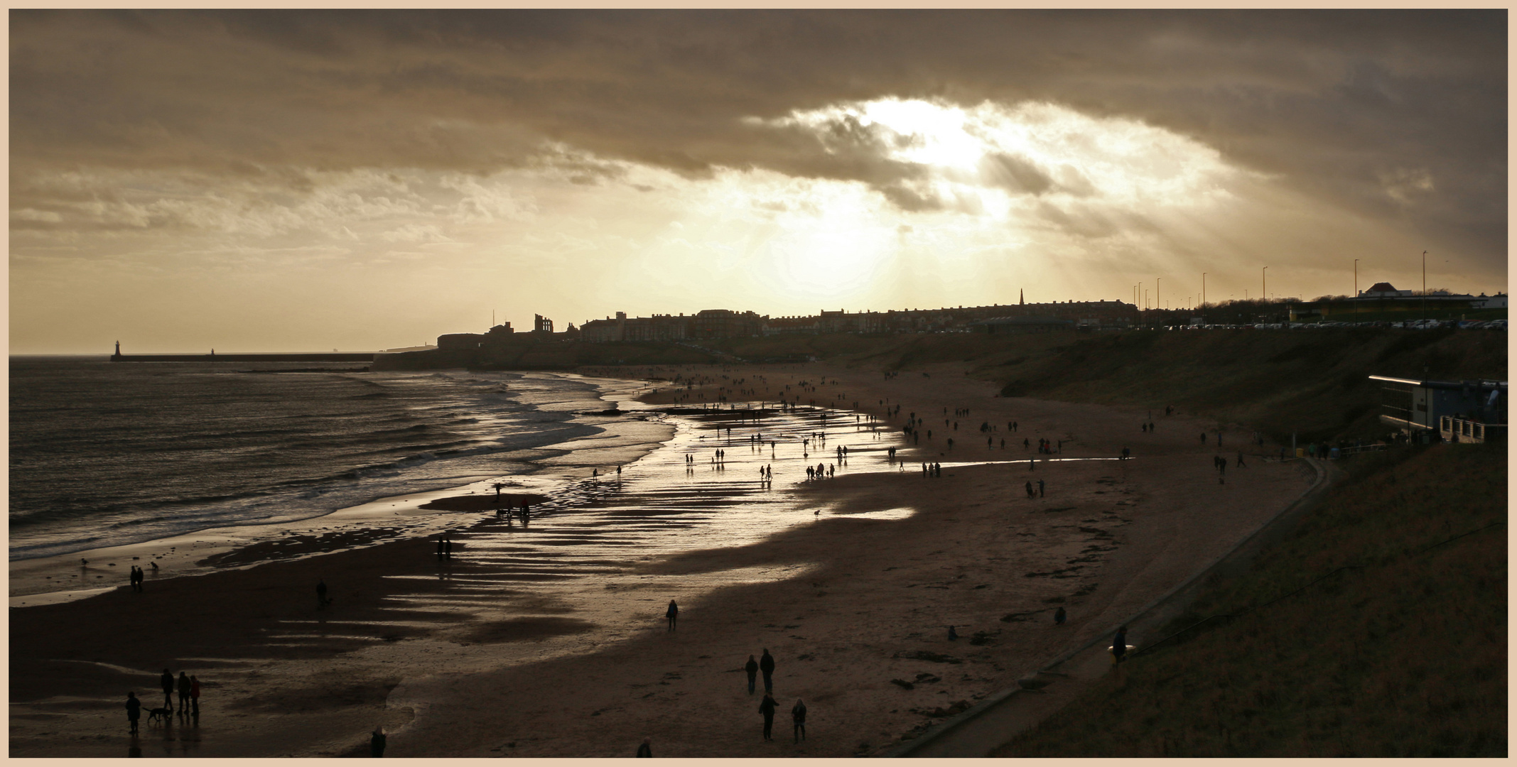 Tynemouth Longsands New years day 2