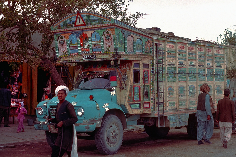 Typical Afghan truck