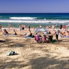 Typical Sydneysider Beachlife between the flags