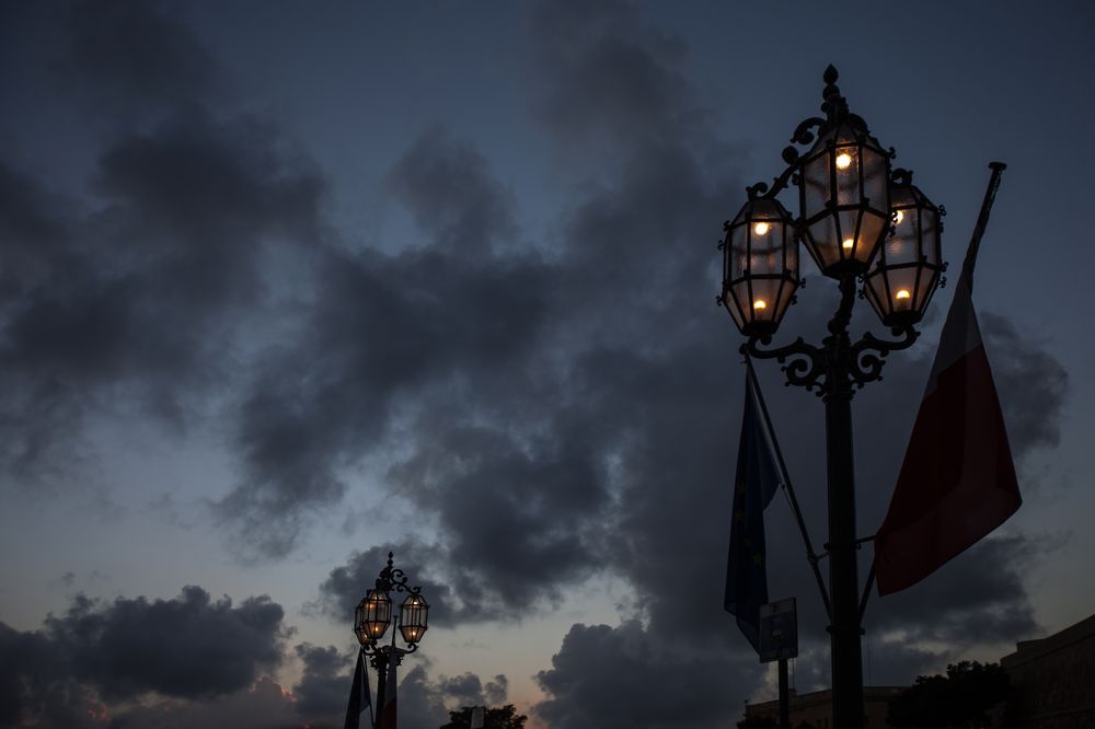 Typical Valetta Lantern (on)