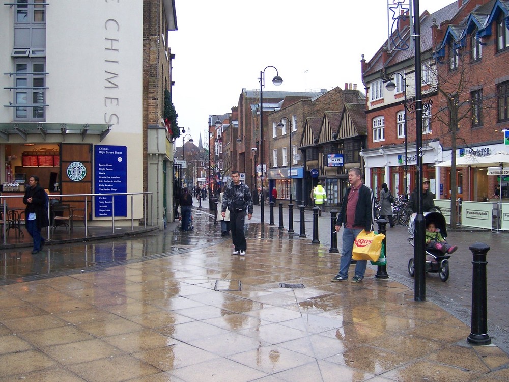 Typisch englisches Wetter in Uxbridge