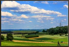 Typisch fränkische Landschaft