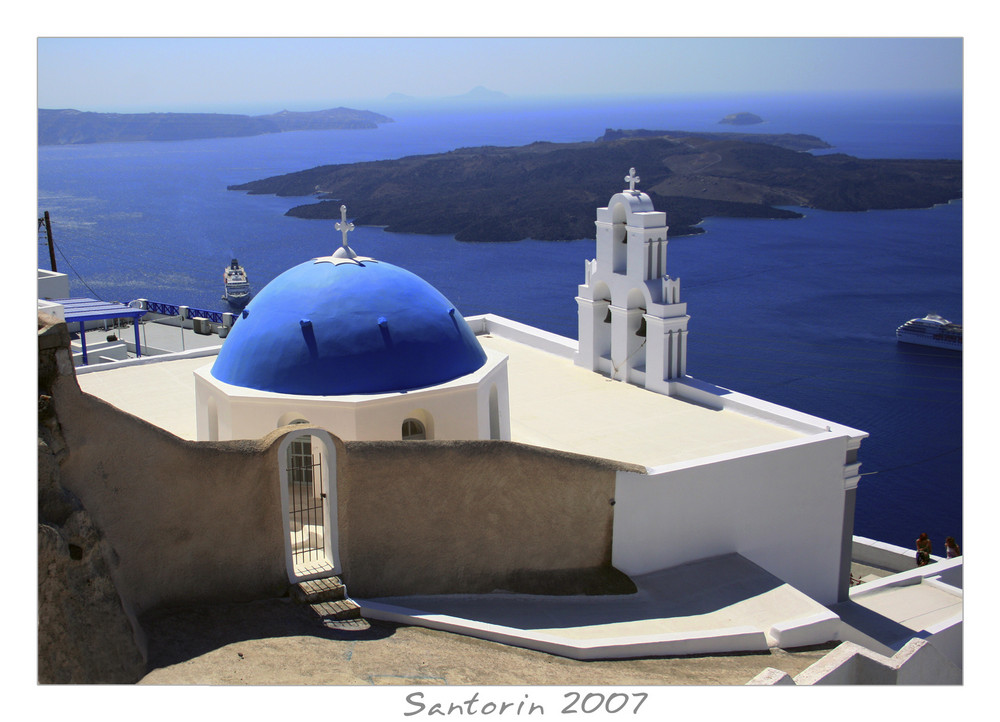 Typisch Santorin von Annika Hölnyk