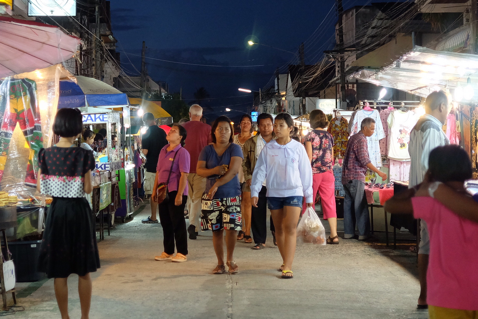 Typisch Thai- Nacht Markt