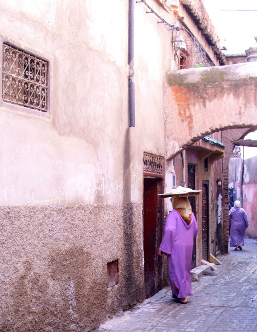 Typische Alltagsszene in der Medina