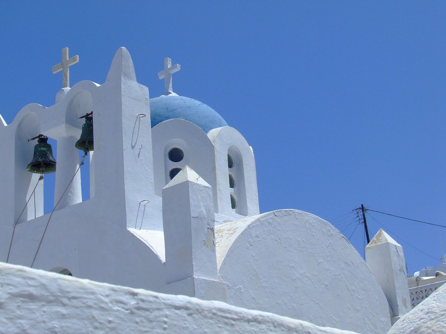 typische Architektur auf Santorin