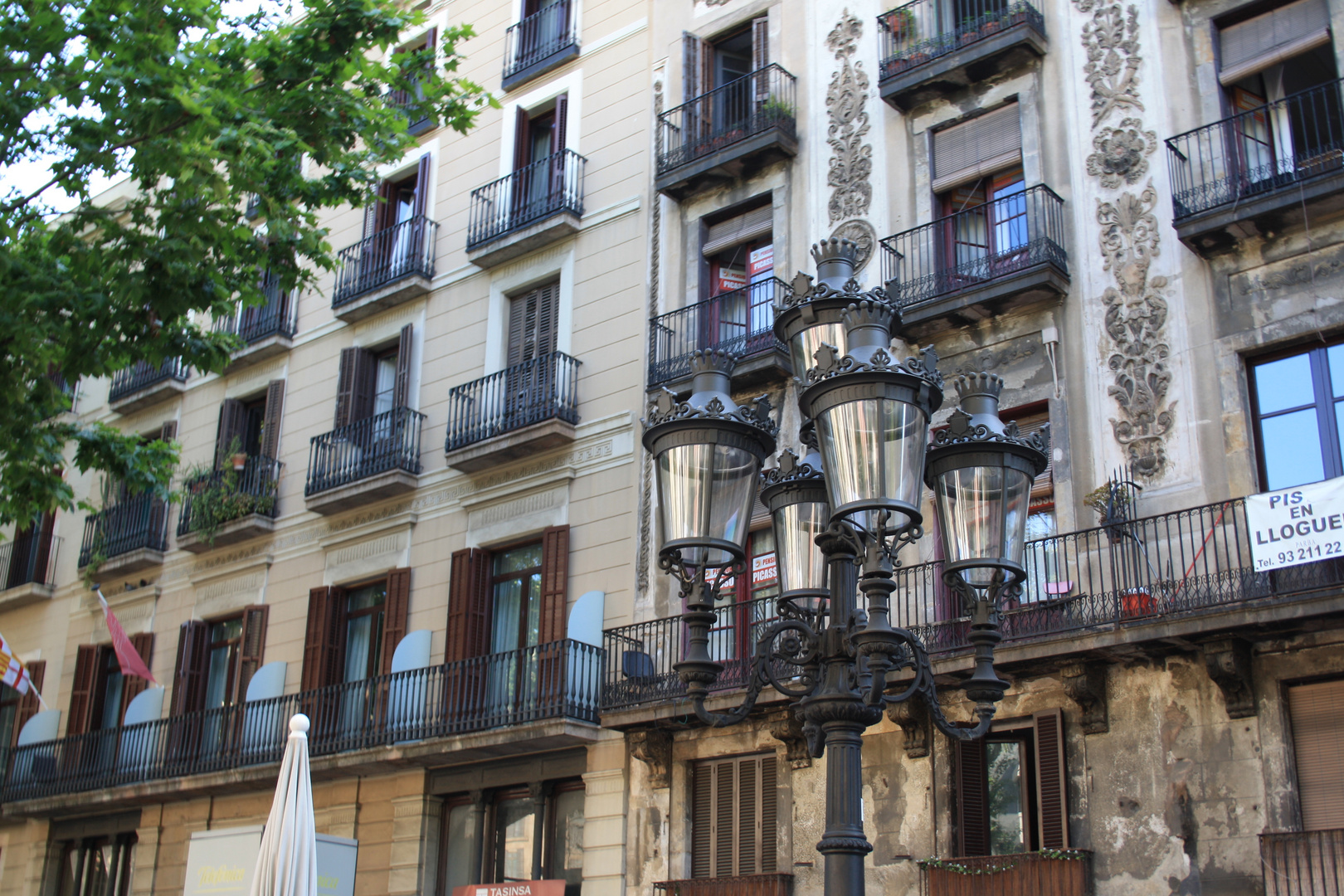 Typische Architektur in Barcelona