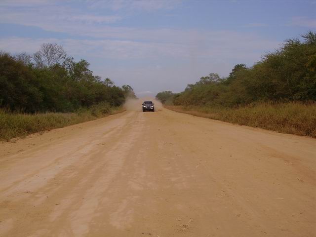 Typische Chaco Straße