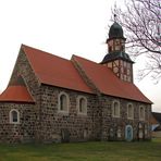 Typische Fläming-Kirche Raben