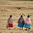 Typische Frauenkleidung in Peru