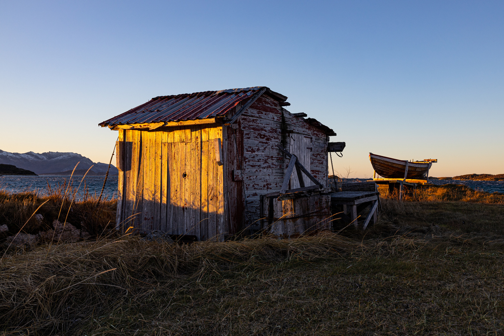 Typische Hütte