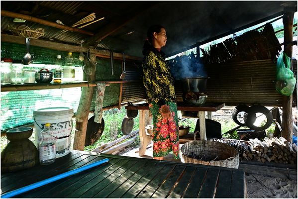 Typische Küche in Kambodscha