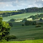 Typische Landschaft im Eichsfeld 