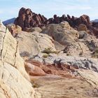 Typische Landschaft im Valley of Fire