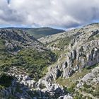Typische Landschaft in den Andalusischen Bergen Cordobas