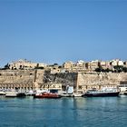 Typische Mauern von Valetta, Hauptstadt von Malta