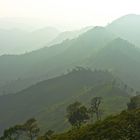 Typische Stimmung in den Bergen zwischen VangVieng und Phou Khoun