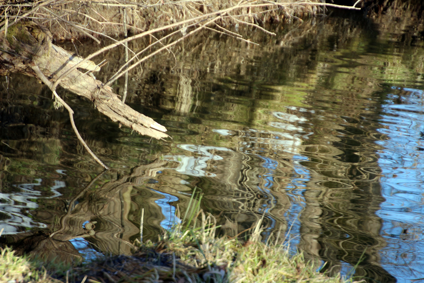 Typische Winter-Wasserfarben---