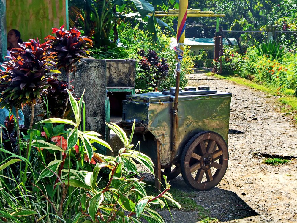 " Typischer Eiswagen " , Santa Cruz - Aklan