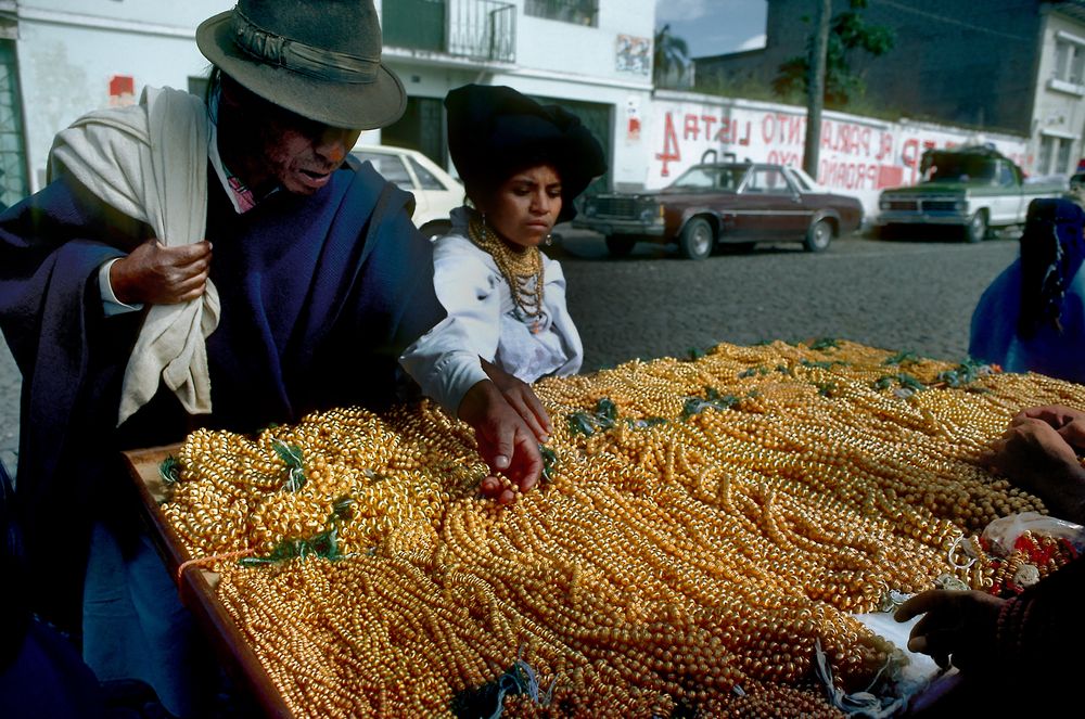 Typischer Otavalo Schmuck