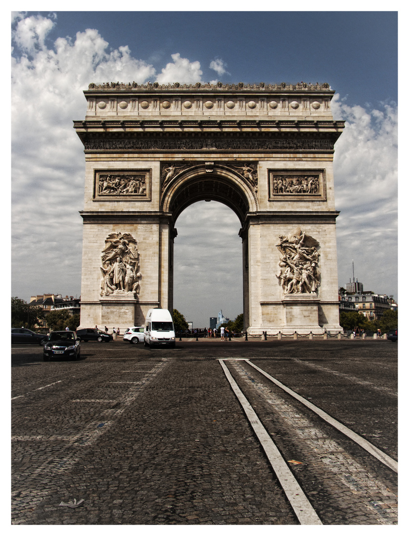 Typisches aus Paris - Arc de Triomphe