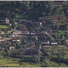 Typisches Bergdorf in der Annapurna Region