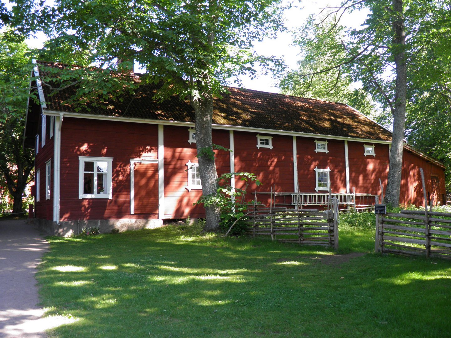 Typisches Haus in Südschweden