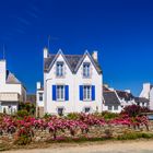 Typisches Haus, Lesconil, Bretagne, France