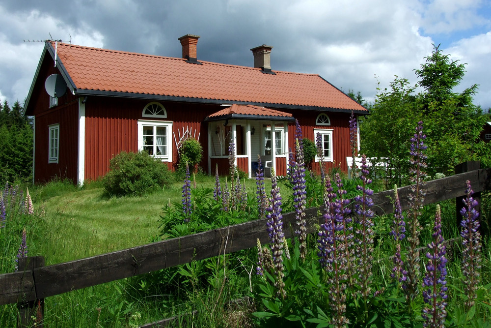 typisches Schwedenhaus