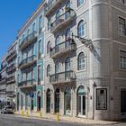 Typisches Wohnhaus in Lisboa mit Azulejos