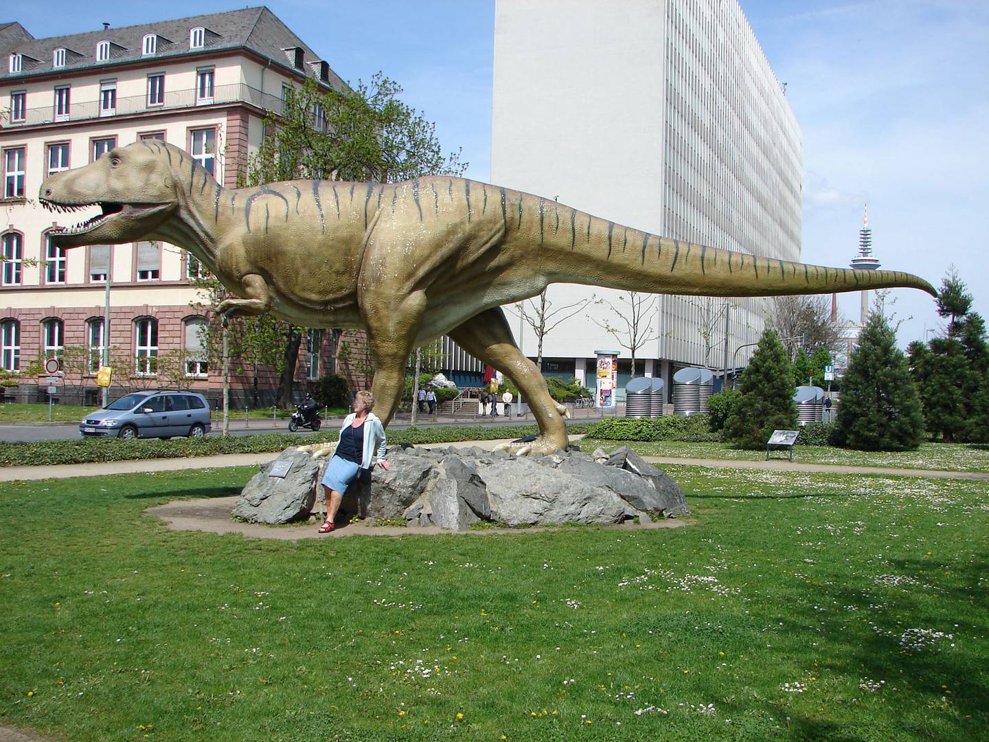 Tyrannosaurus in der Großstadt