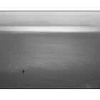 Tyrrhenian Sea in B+W