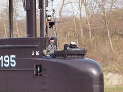 U 16 (S 195) "Detailfoto" auf dem Nord-Ostsee-Kanal