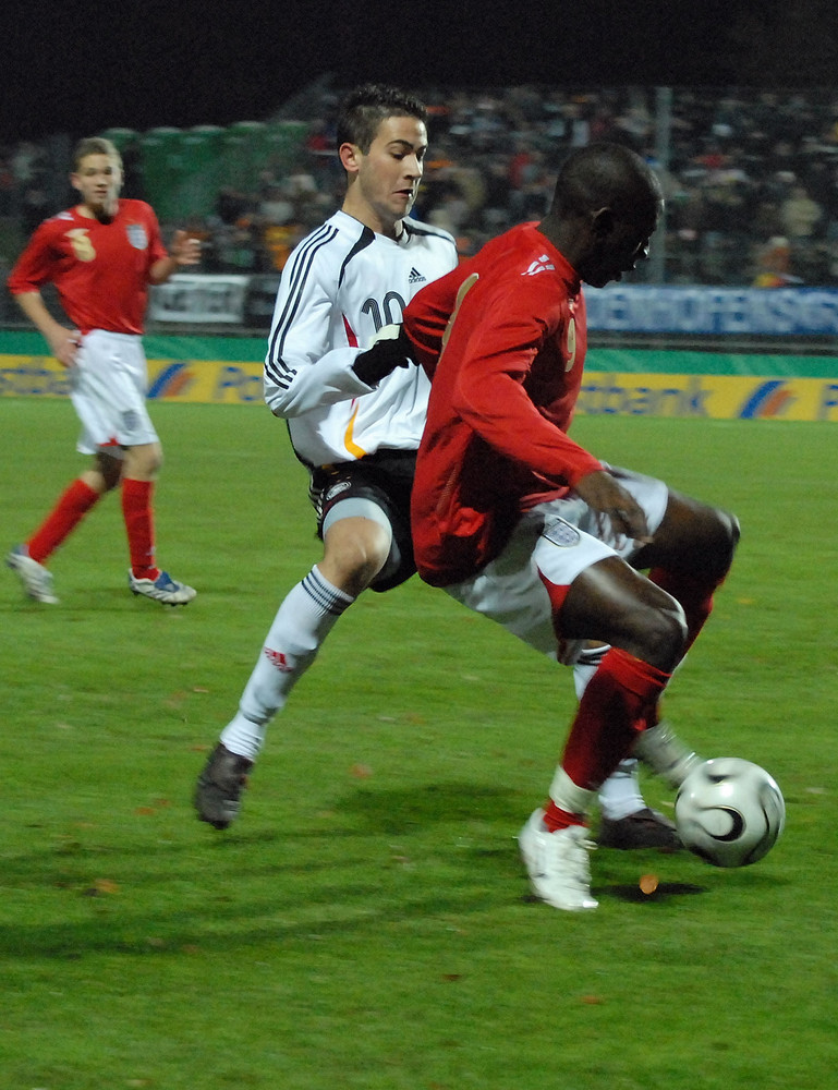 U 19 Länderspiel Deutschland - England